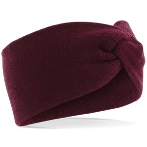 Twist knit headband