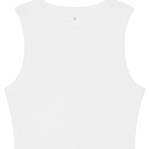 Women’s micro rib muscle crop tank