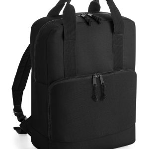 Recycled twin handle cooler backpack