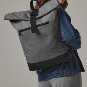 Roll-top backpack