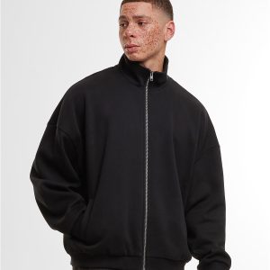 Oversized zip jacket