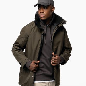 Quilted parka