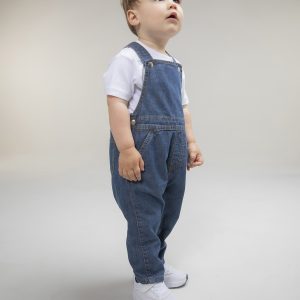 Denim dungarees
