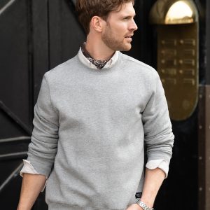 Trenton unisex round neck sweatshirt