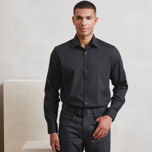 Long sleeve ‘Recyclight’ poplin shirt
