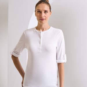 Women's Long John roll-sleeve tee