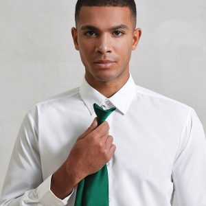 'Colours' satin clip tie
