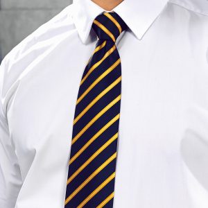 Sports stripe tie