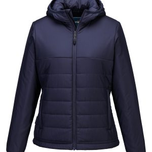 Women’s professional hooded insulated baffle jacket (S613)