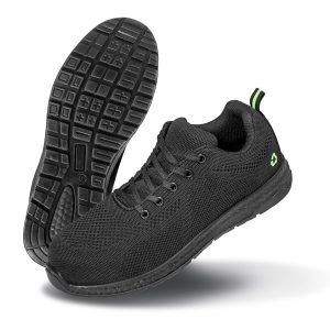 Recycled safety trainers