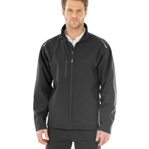 Recycled 3-layer printable softshell jacket