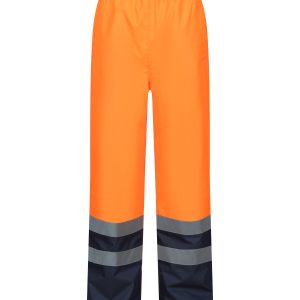 Pro hi-vis insulated overtrousers