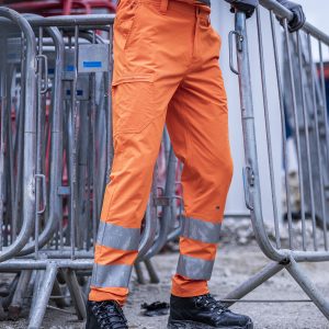 Hi-vis pro contract stretch action trousers
