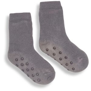 The kids Ribbon luxury Eskimo-style fleece socks