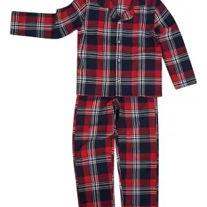 Kids tartan lounge set