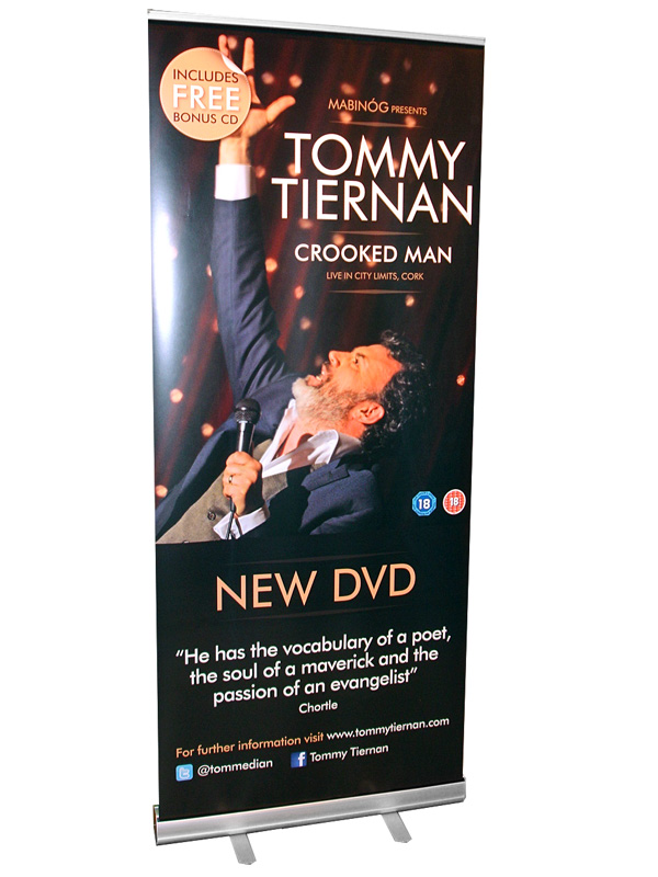 Printed pull-up banner