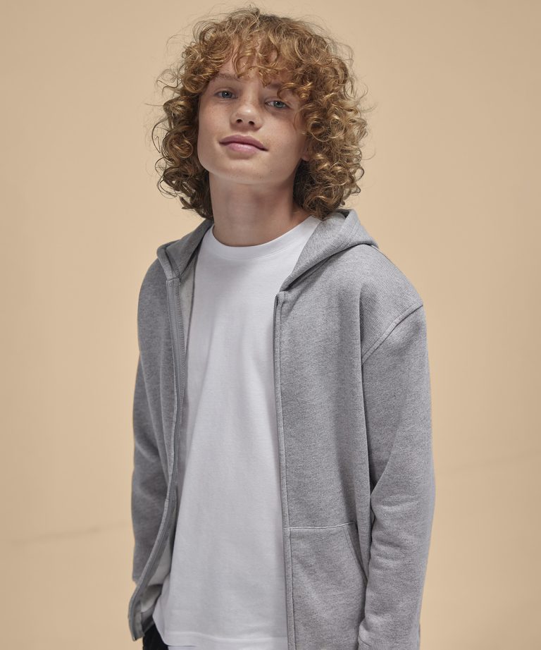 B&C ID.334 Kids Zip Hoodie