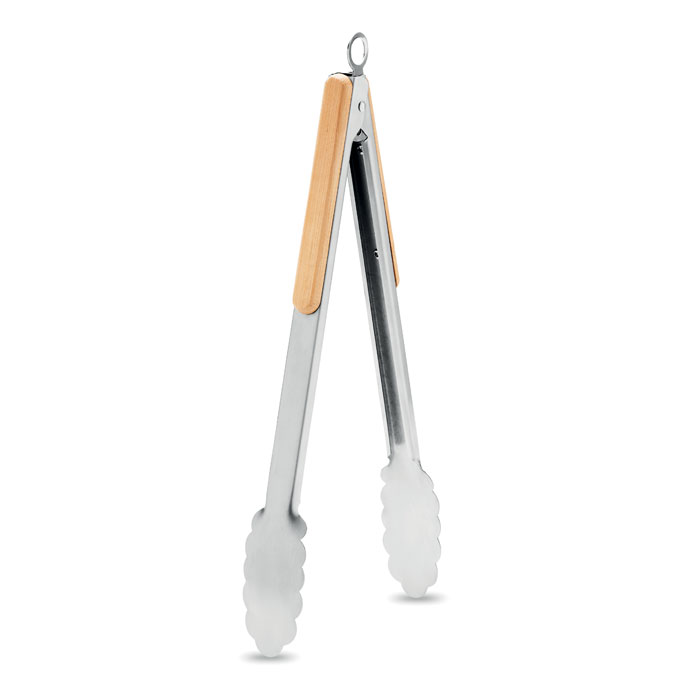 INIQ Bamboo BBQ Tongs