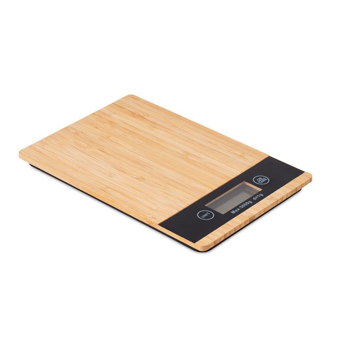 PRECISE Bamboo Digital Kitchen Scale
