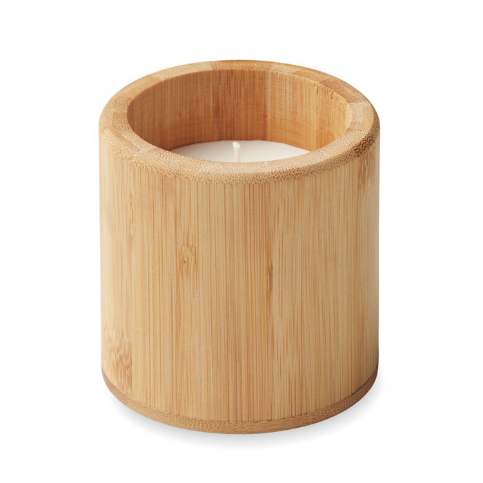 GIZA Bamboo Holder Candle