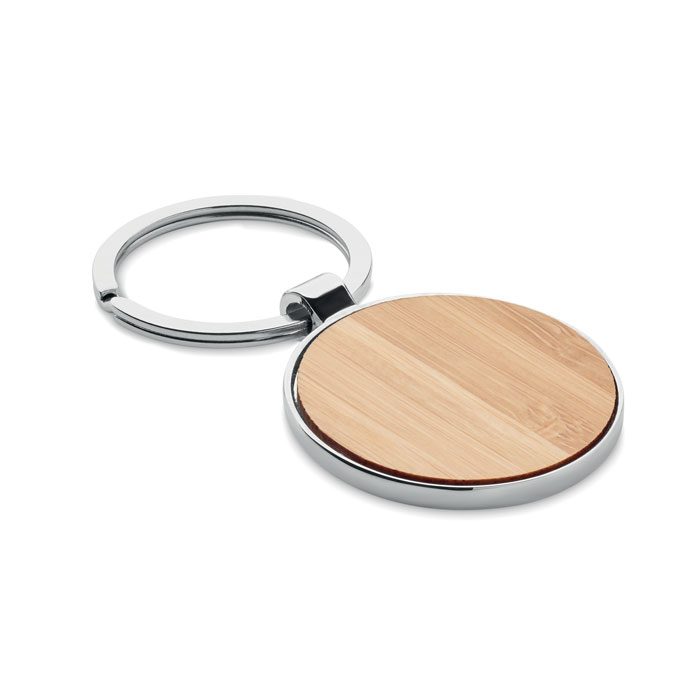 Ballarat Bamboo Metal Keyring
