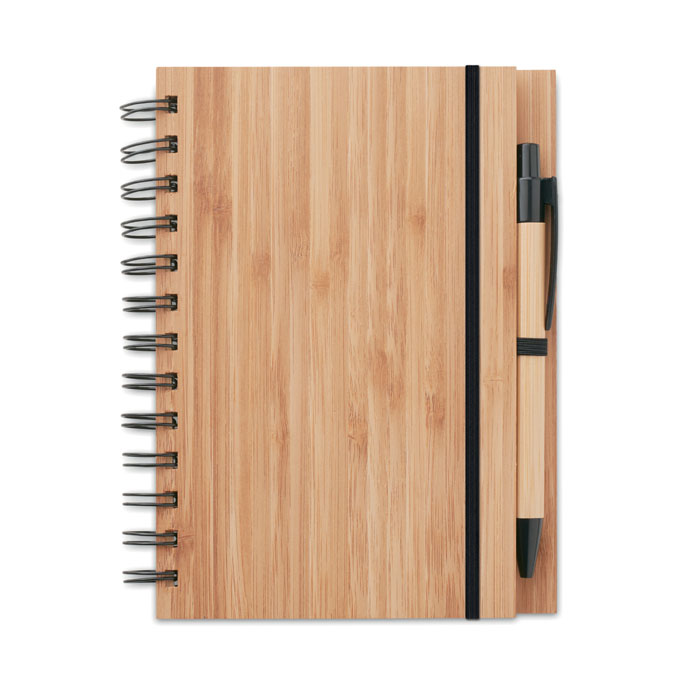 BAMBLOC Bamboo Notebook and Pen Set