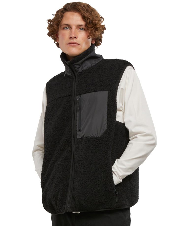 New Morning Studios Bonded sherpa vest