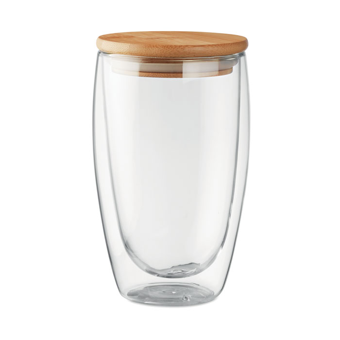 Tirana Large Borosilicate Glass Coffee Cup