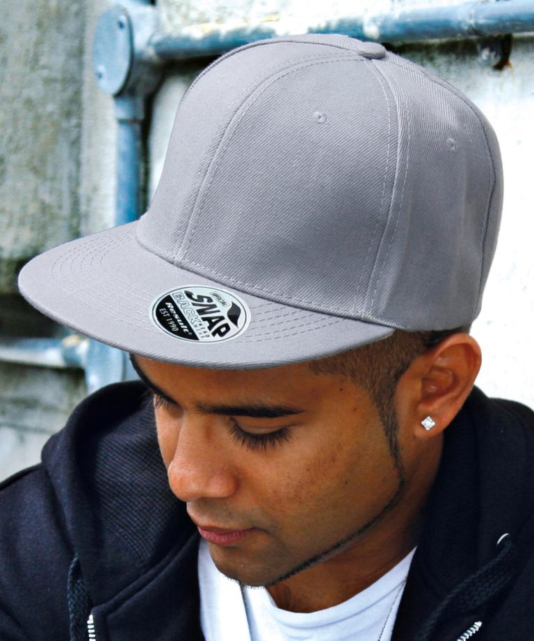 Bronx Flat Peak Snapback Cap