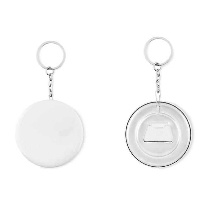 Pin Flask Button Key Ring Bottle Opener