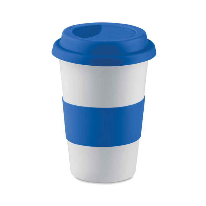 TRIBECA Ceramic Mug with Silicone Lid