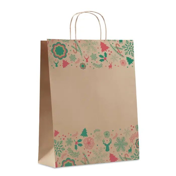 BAO Large Christmas Paper Gift Bag