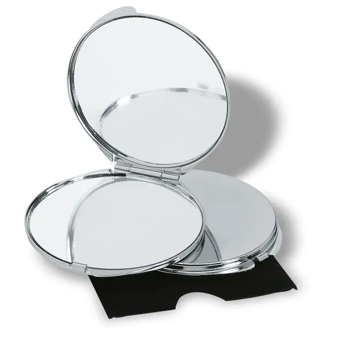 GUAPAS Chrome Compact Make Up Mirror