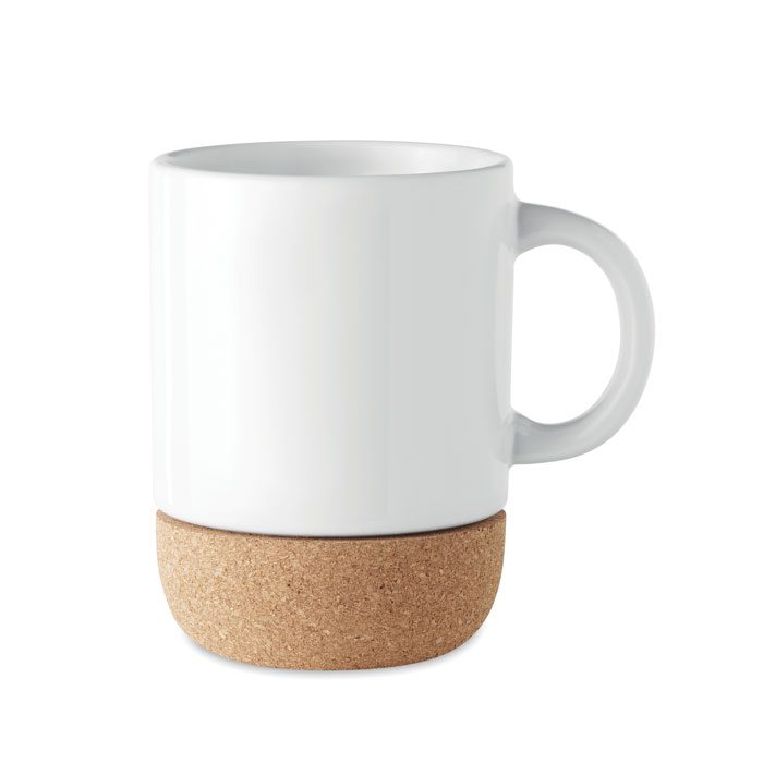 SUBCORK Cork Base Ceramic Mug