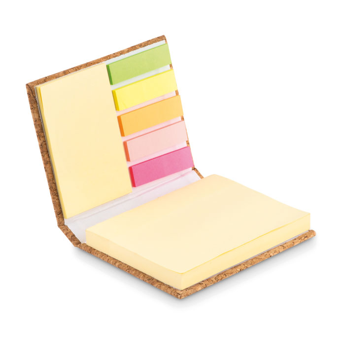 VISIONCORK Cork Cover Sticky Note Set