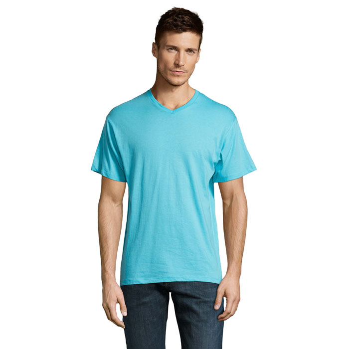VICTORY Cotton V-Neck T-Shirt