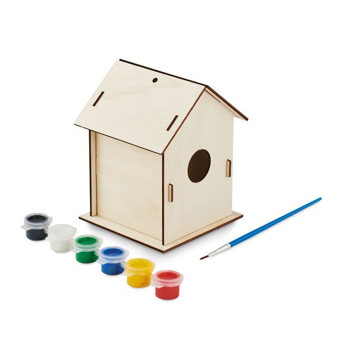 Painthouse DIY Wooden Birdhouse Kit