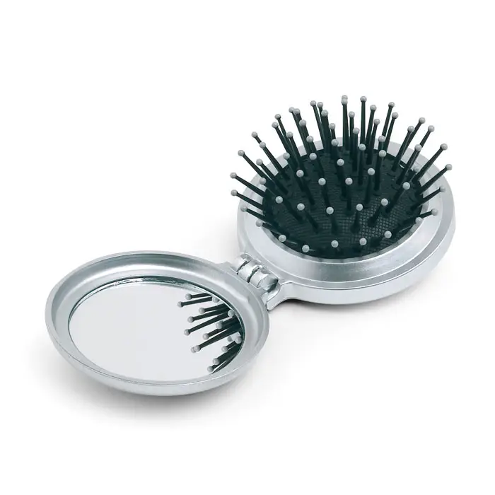 B Beauty Foldable Hair Brush And Mirror