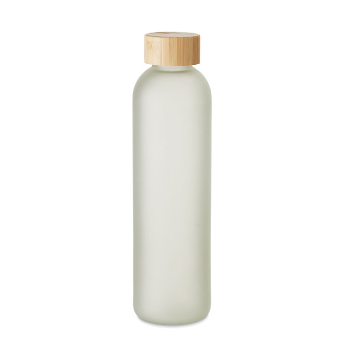 LOM Glass Bottle with Bamboo Lid