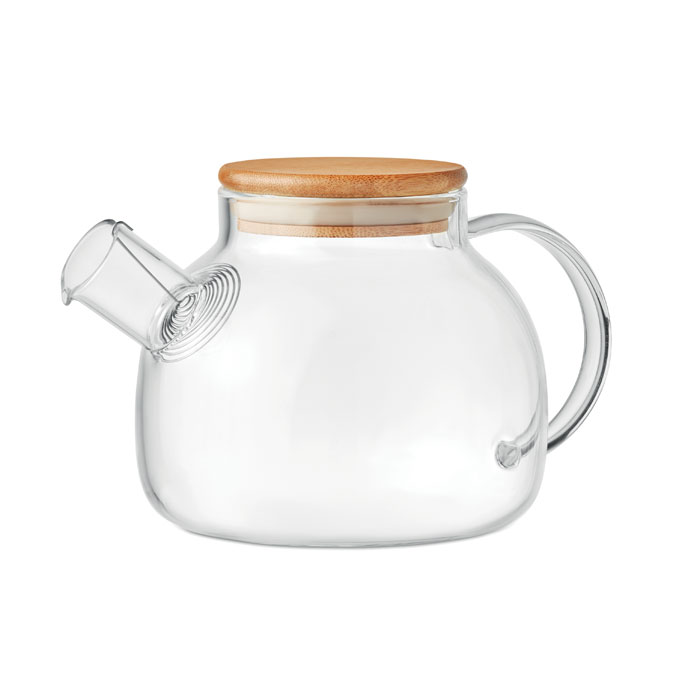 MUNNAR Glass Teapot with Bamboo Lid