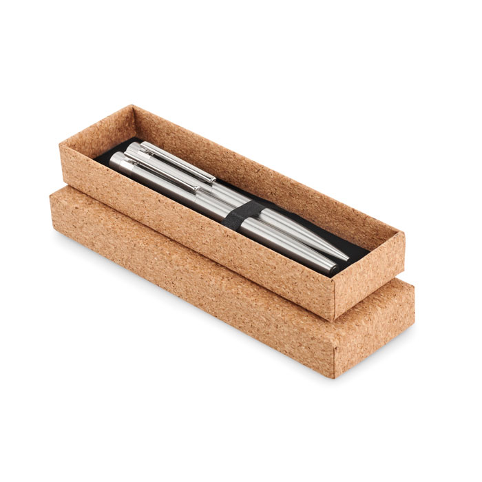 Graz Recycled Stainless Steel Pen Set