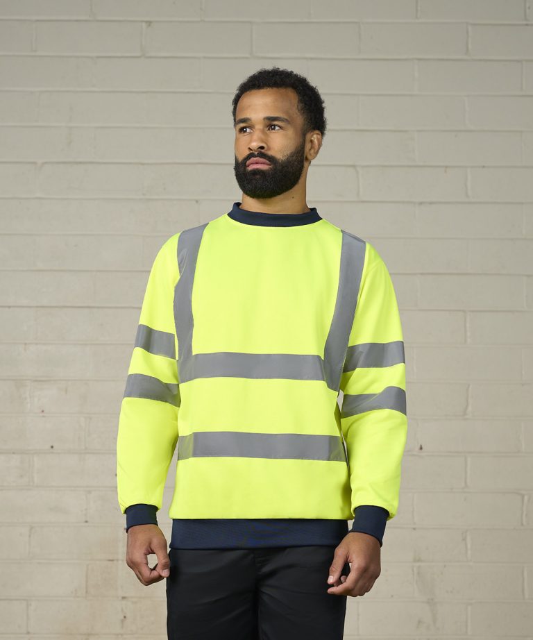 High visibility sweatshirt