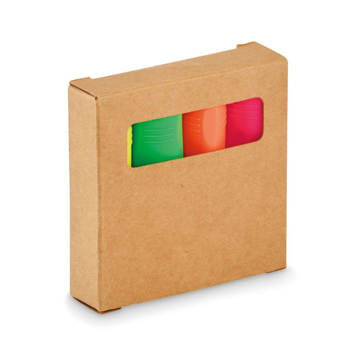 HIGH4 Highlighter Set Kraft Box