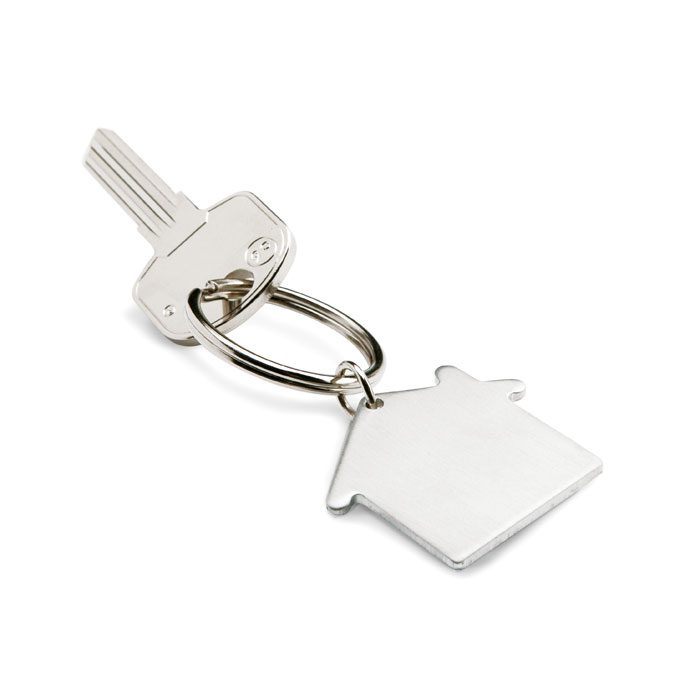HEIM House Shaped Aluminium Keyring