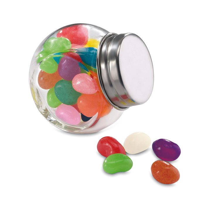 Beandy Jelly Bean Glass Jar
