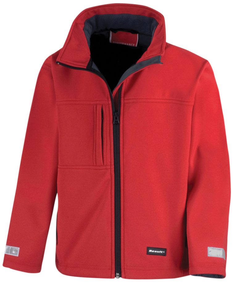 Junior classic softshell 3-layer jacket