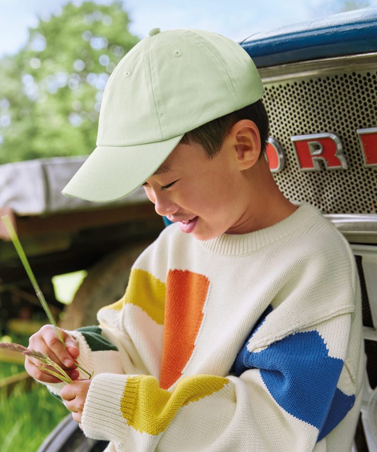 Junior Low-Profile 6-Panel Kids Dad Cap