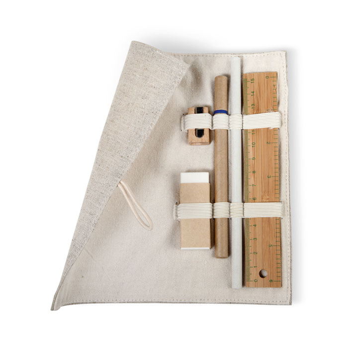 ECOSET Jute Stationery Set