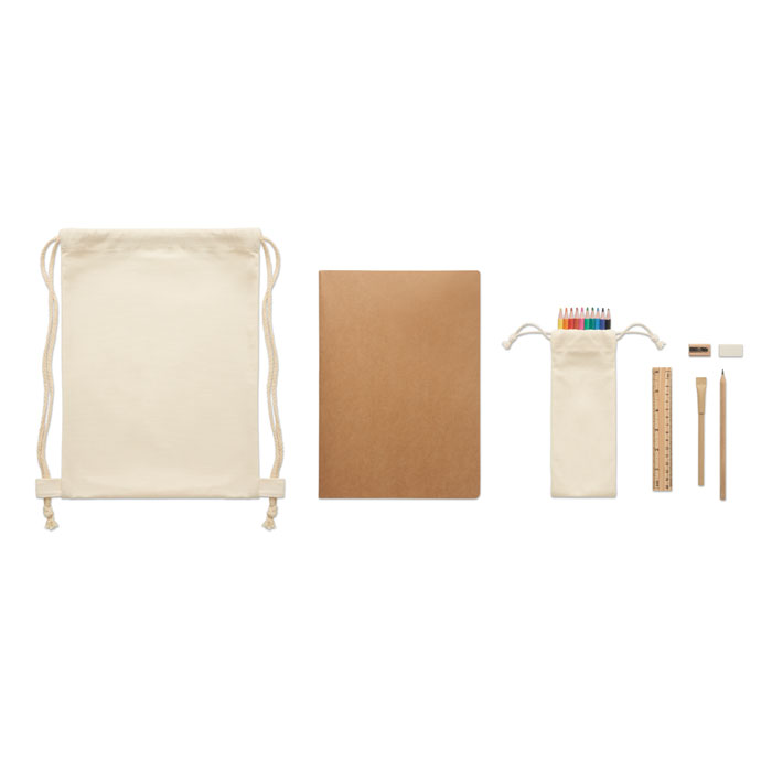 FUNDRAW Kids Colouring & Stationery Set