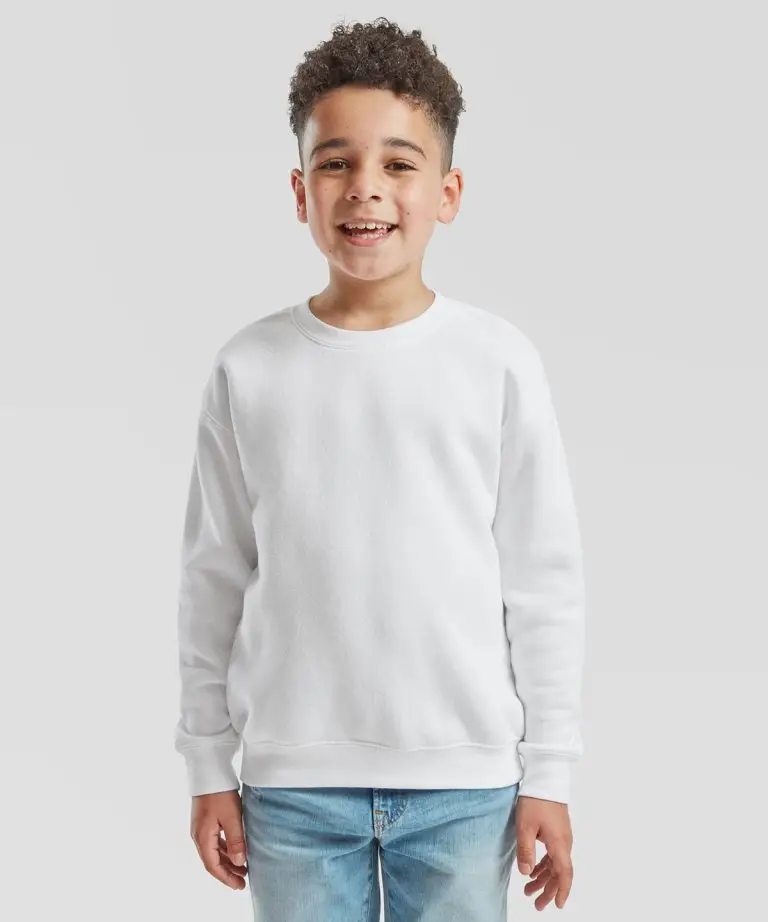 Kids premium set-in sweatshirt